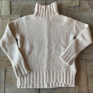 *SOLD* aritzia babaton plumwood sweater in light cream